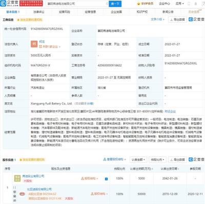 比亞迪在襄陽成立全資動力電池公司，布局新型膜材料制造